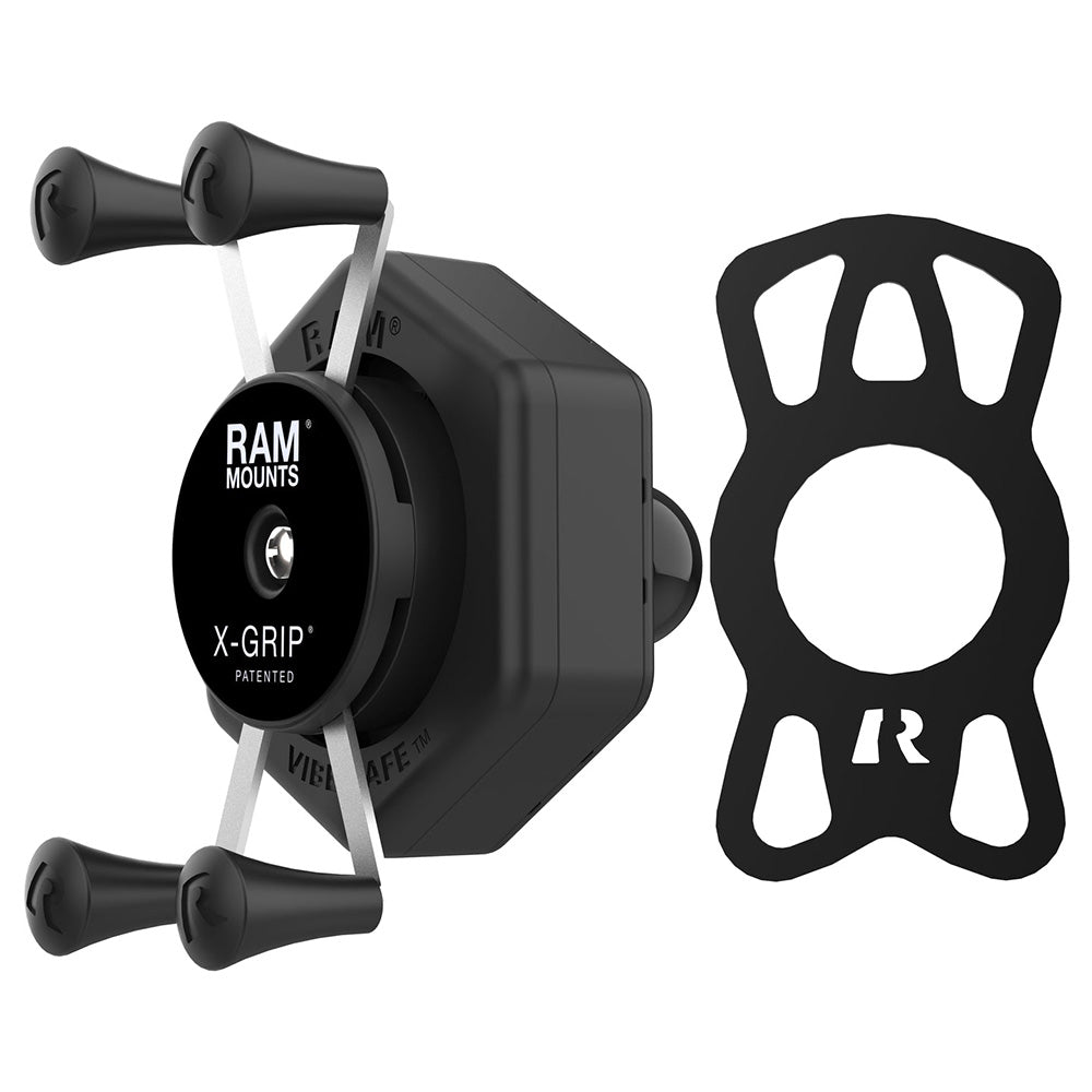 RAM Mount RAM X-Grip Phone Holder w/Ball  Vibe-Safe Adapter