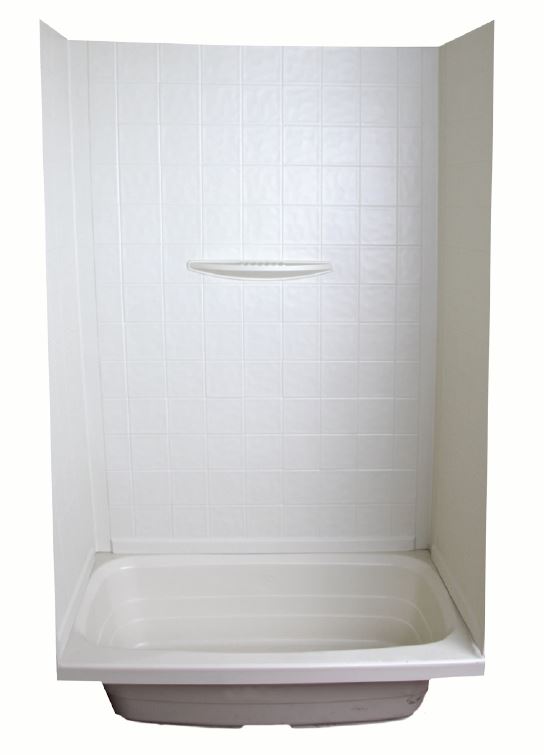 WHITE-GOES WITH 36' TUB