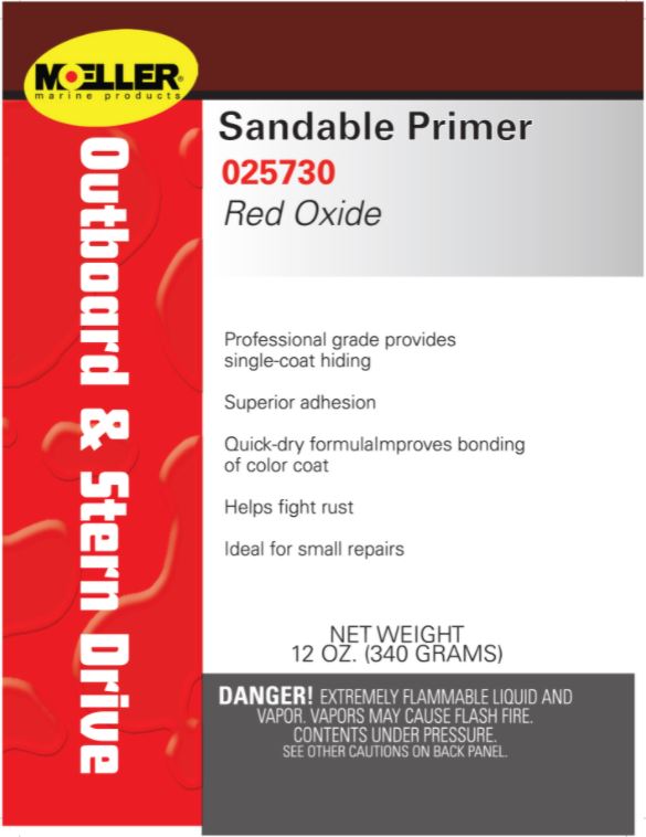 SANDABLE PRIMER RED OXIDE